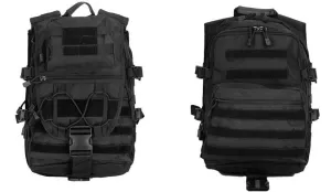 Lancer Tactical Nylon Tactical Laptop Backpack, Black | MOLLE Compatible Backpack | Durable Tactical Gear | Available at Gray Dragon Airsoft