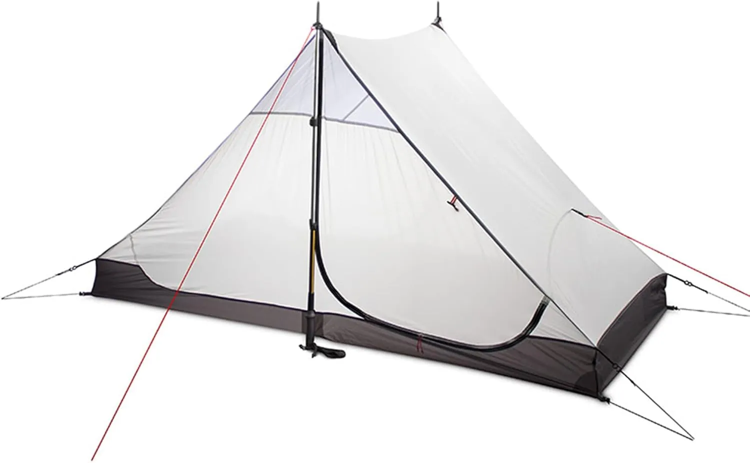 lanshan 2 Tent 2 Person Oudoor Ultralight Camping Tent 3 Season Professional 15D Silnylon Rodless Tent 4 Season