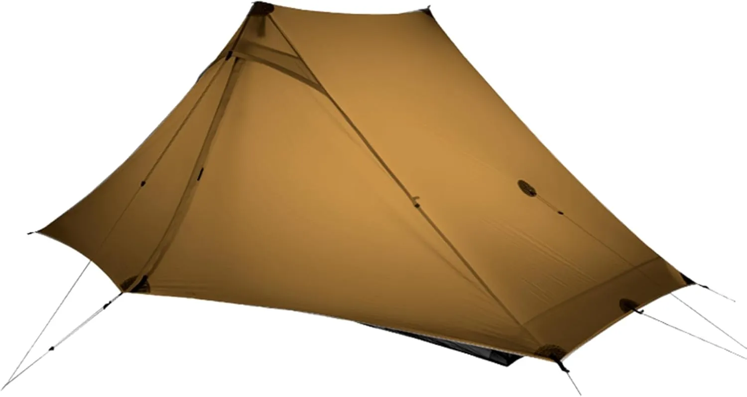 lanshan 2 Tent 2 Person Oudoor Ultralight Camping Tent 3 Season Professional 15D Silnylon Rodless Tent 4 Season