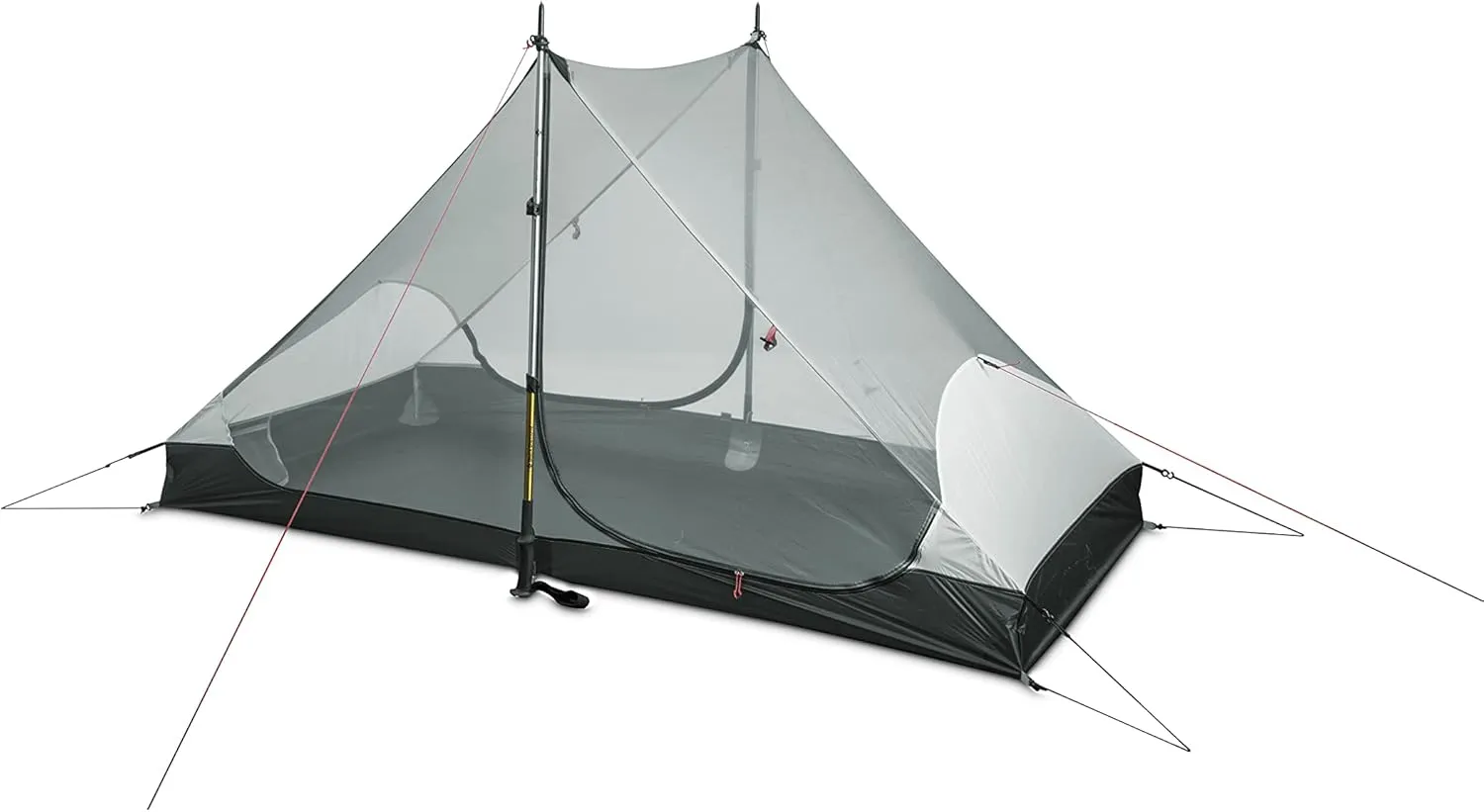 lanshan 2 Tent 2 Person Oudoor Ultralight Camping Tent 3 Season Professional 15D Silnylon Rodless Tent 4 Season