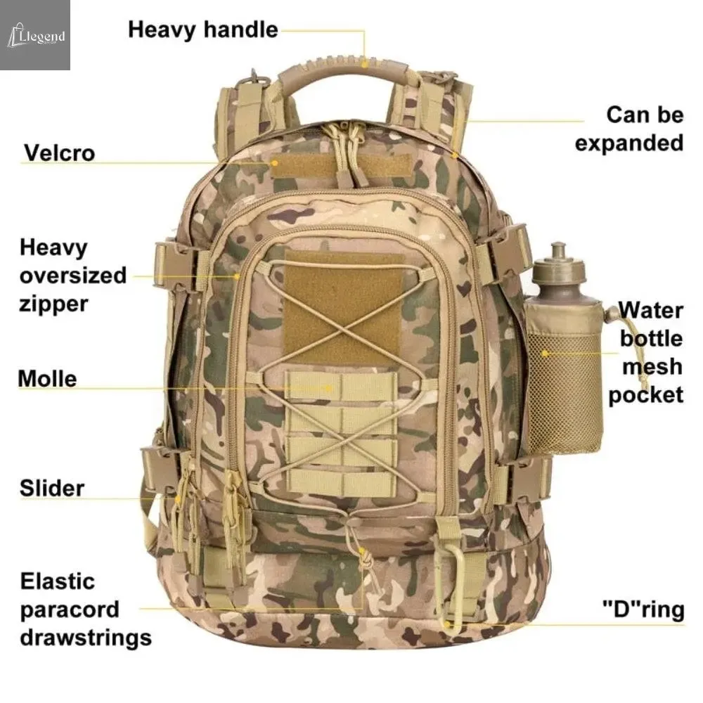 Large Capacity Waterproof Camping Outdoor Backpack
