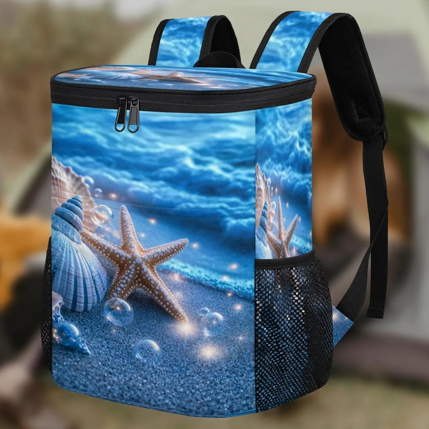 Large Waterproof Insulated Cooler Backpack, Leak Proof Cooler Backpack for Camping, Picnic Travel Outdoor