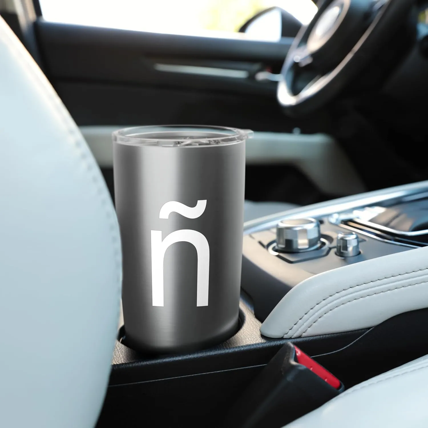 Latin Small Letter N with Tilde Stainless Steel Insulated Tumbler