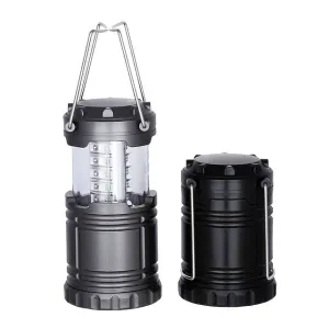 LED Light Camping Lanterns & Tent Lights Waterproof LED LED Emitters Portable Waterproof Travel Size Durable Camping / Hiking / Caving Everyday Use Hunting Black Grey