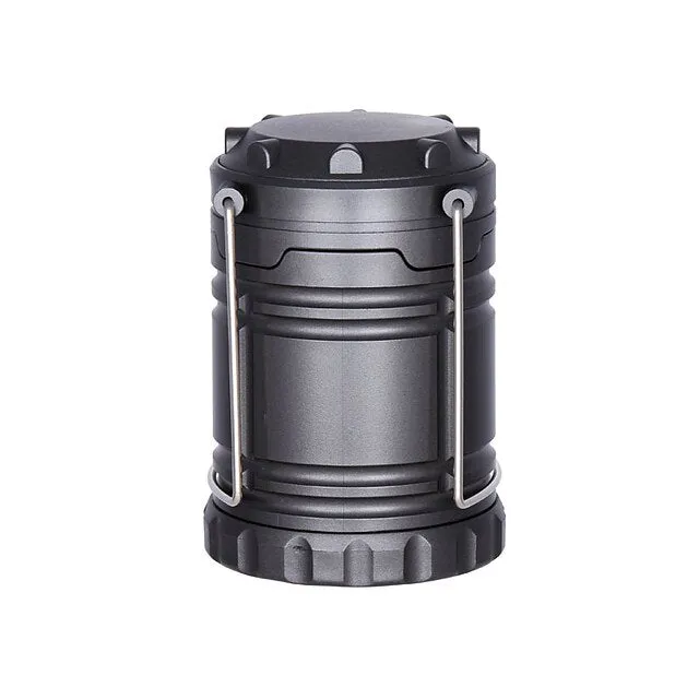 LED Light Camping Lanterns & Tent Lights Waterproof LED LED Emitters Portable Waterproof Travel Size Durable Camping / Hiking / Caving Everyday Use Hunting Black Grey