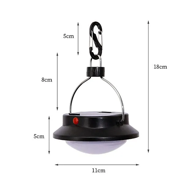 LED Light Camping Lanterns & Tent Lights Waterproof LED LED Emitters Portable Waterproof Travel Size Durable Camping / Hiking / Caving Everyday Use Hunting Black