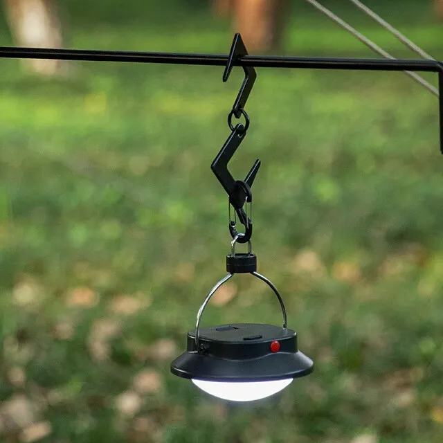 LED Light Camping Lanterns & Tent Lights Waterproof LED LED Emitters Portable Waterproof Travel Size Durable Camping / Hiking / Caving Everyday Use Hunting Black