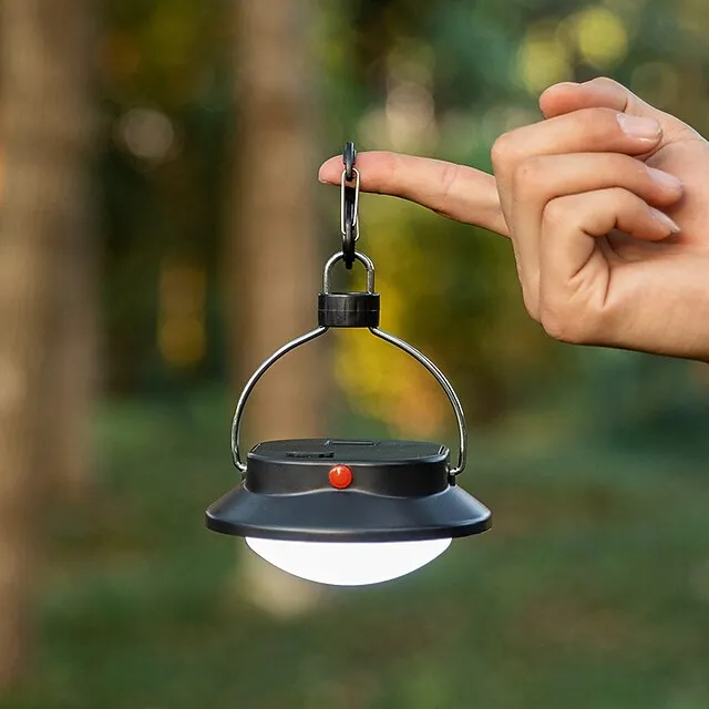 LED Light Camping Lanterns & Tent Lights Waterproof LED LED Emitters Portable Waterproof Travel Size Durable Camping / Hiking / Caving Everyday Use Hunting Black