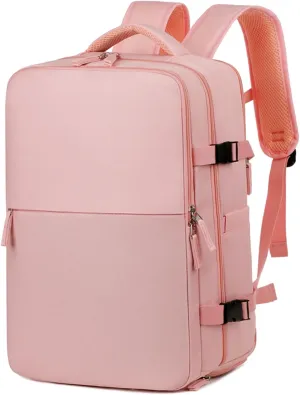 Levettevac Backpack, Large Capacity Bag, Backpack for Adults, Independent Compartment (Pink)