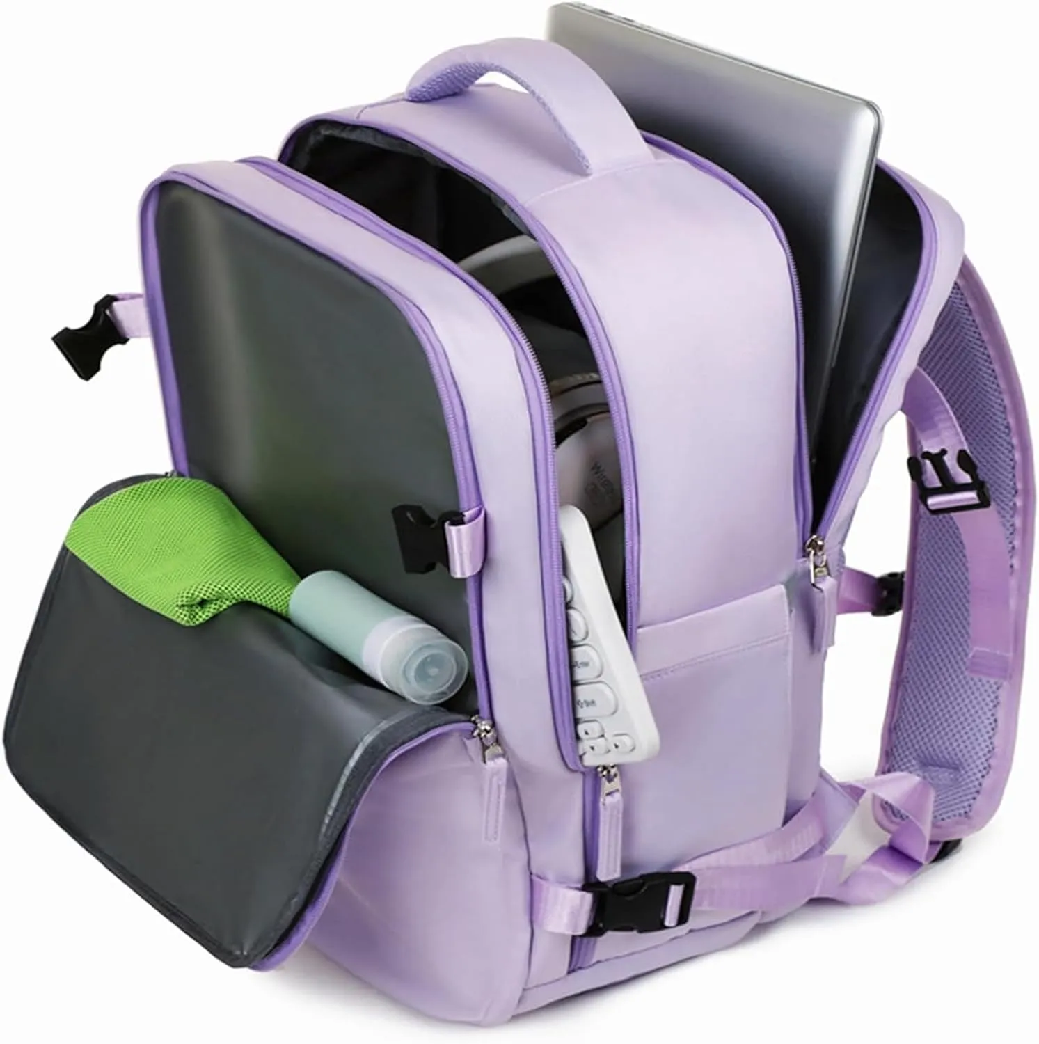 Levettevac Mochila, Levettevac Backpack, Levettebag Backpack, Levette Bag, Separate Compartment (Grey)