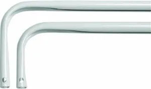 Levolor 13286 Heavy Duty Double Curtain Rod Width, 46-to-84-Inch, White