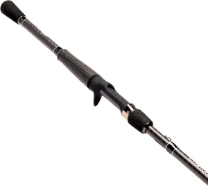 Lew’s Custom Lite Casting Fishing Rod, HM85 Graphite Rod, Stainless Steel Guides with Titanium Oxide Inserts, Split-Grip Handle, Black