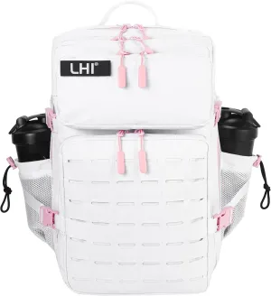 LHI Tactical Military Backpack for Men 25L/45L Large Molle Army Assault Pack 3 Day Hiking Rucksack With Bottle Holder