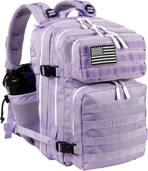 LHI Tactical Military Backpack for Men and Women 25L/35L Army Assault Pack Bag Small Rucksack with Bottle Holder