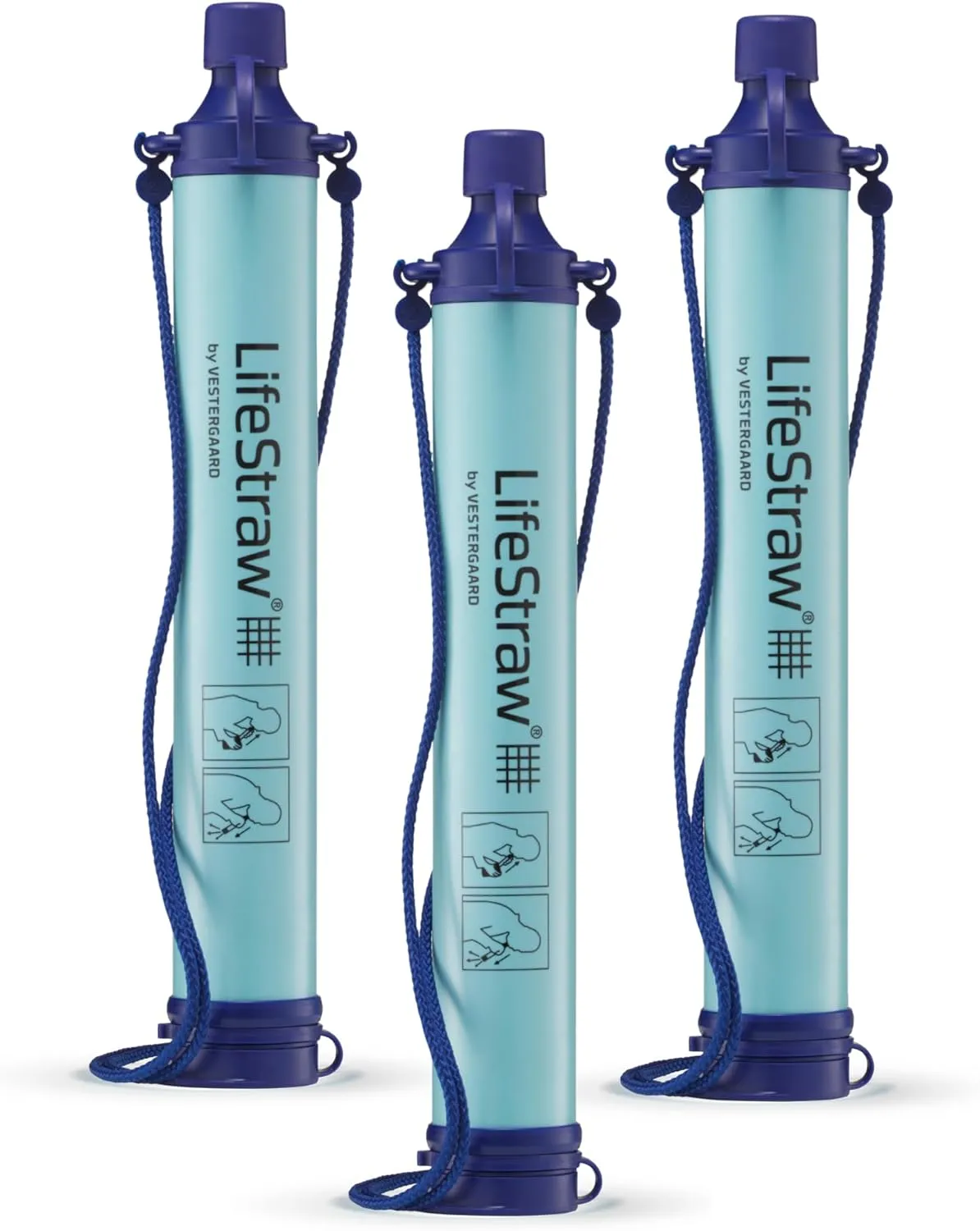 LifeStraw Personal Water Purifier for Hiking, Camping, Travel, and Emergency Preparedness