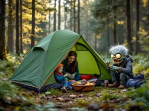 Lightweight 2-Person Backpacking Tent - Includes Convenient Carry Bag