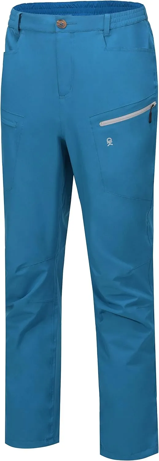 Little Donkey Andy Mens Rain Pants Waterproof Lightweight Breathable Rainproof Pants for Hiking Golf Fishing