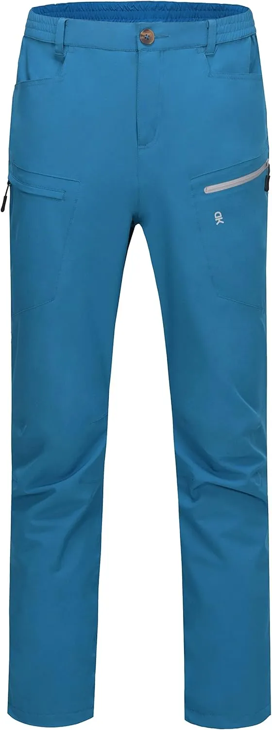 Little Donkey Andy Mens Rain Pants Waterproof Lightweight Breathable Rainproof Pants for Hiking Golf Fishing