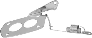 Lokar TRP-4003 Tri-Power Stainless Steel Throttle Cable Bracket with Springs, Multicolor