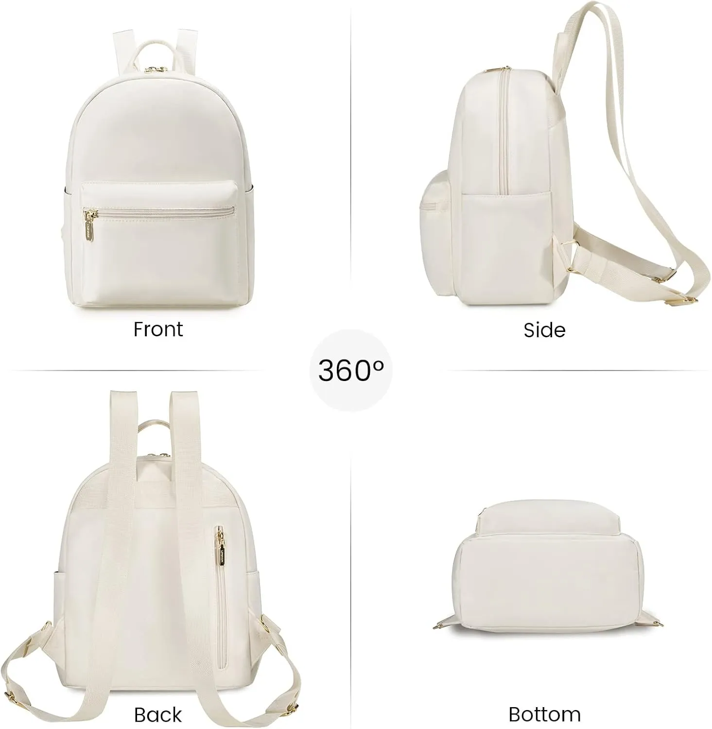 LOVEVOOK Mini Backpack for Women Light Weight Small Waterproof Backpack Purses Daily Backpack…