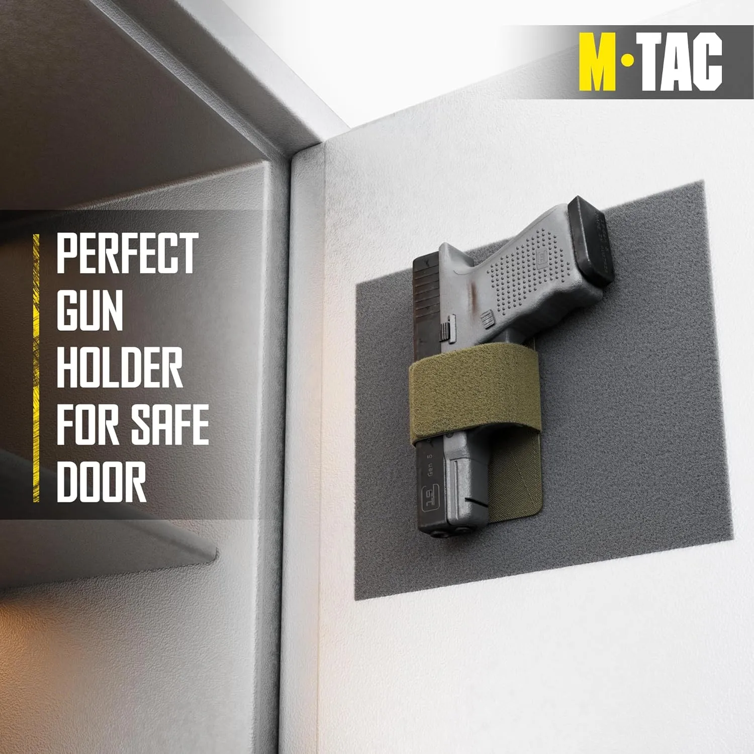 M-Tac Gun Holster for Concealed Carry - CCW Concealed Carry Holster for Men and Women - Cordura Pistol Holster for Fanny, Backpack, Vest