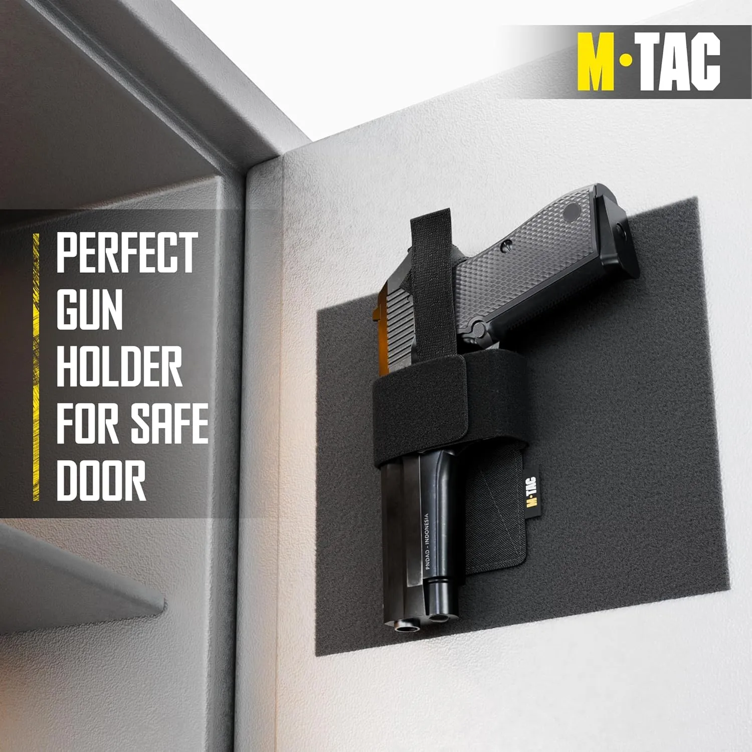M-Tac Gun Holster for Concealed Carry - CCW Holster for Bag, Backpack, Vest - Handgun Storage with Fix - Pistol Concealed Carry Holster for Men and Women