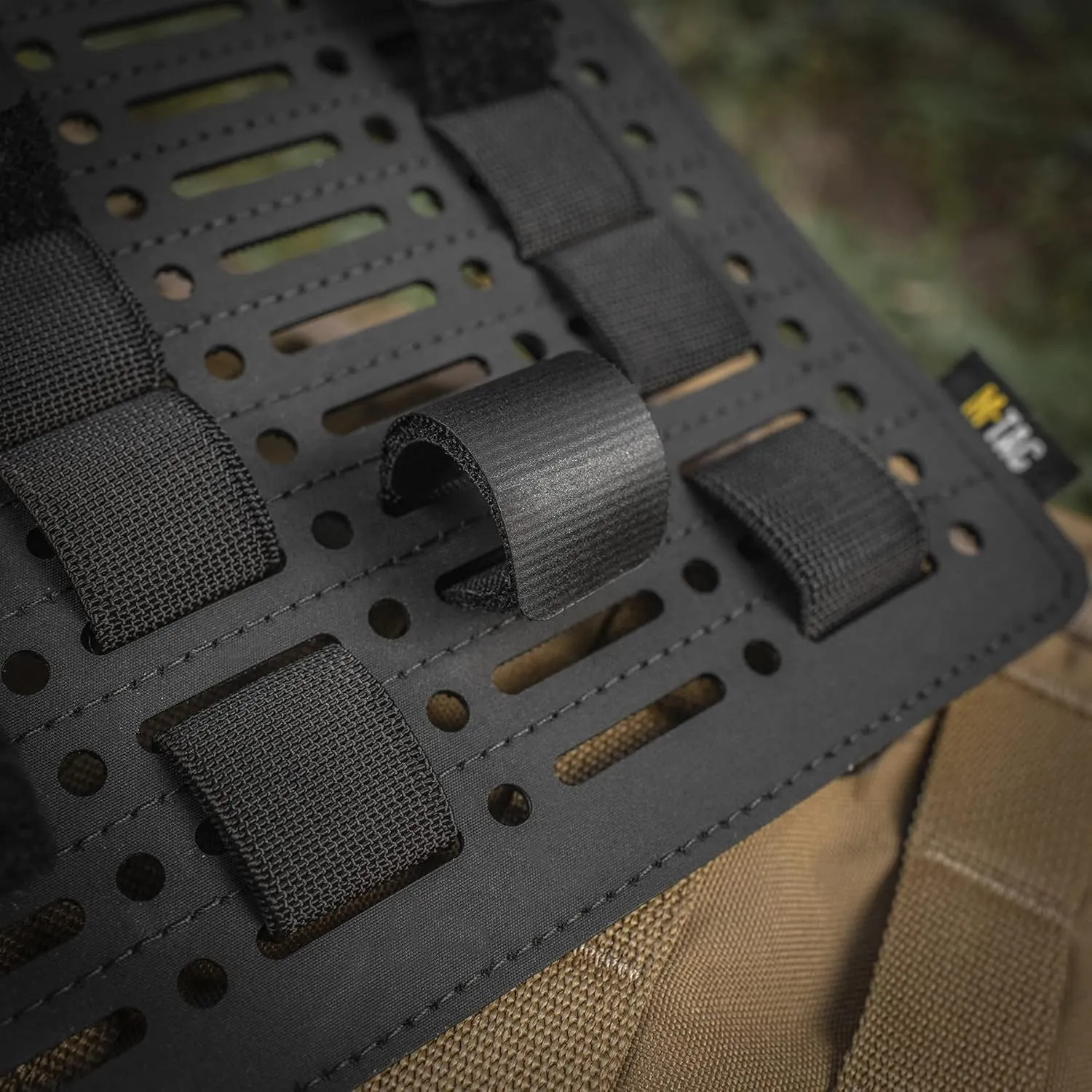 M-Tac Tactical Molle Organizer Panel - Rigid Hook and Loop Molle Panel Backpack Insert