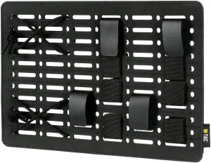 M-Tac Tactical Molle Organizer Panel - Rigid Hook and Loop Molle Panel Backpack Insert