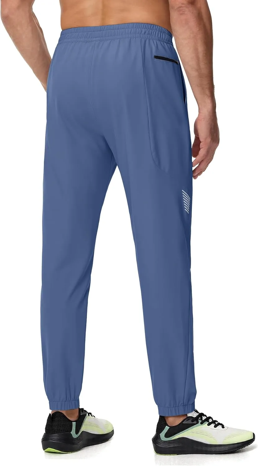 MAGCOMSEN Men's Lightweight Hiking Pants Quick Dry Travel Pants for Men with 3 Pockets Breathable for Casual Outdoor