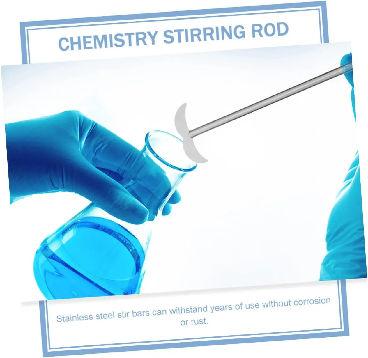 MAGICLULU 4sets Research Stir Sticks Stirring Paddle for Laboratory Health Labs Stir Sticks 2pcs*4