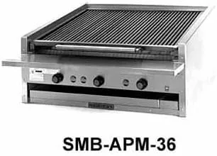 Magikitch'n Coal Charbroiler 36" wide - APM-SMB-636