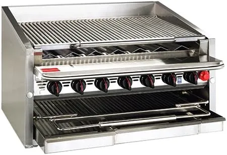 Magikitch'n Coal Charbroiler 36" wide - CM-SMB-636