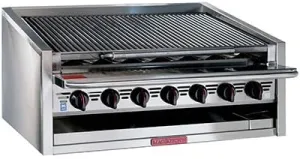 Magikitch'n Radiant Charbroiler counter 48" - APM-RMB-648CR