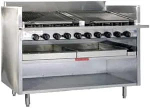 Magikitch'n Radiant Charbroiler floor 36" - FM-RMB-636CR