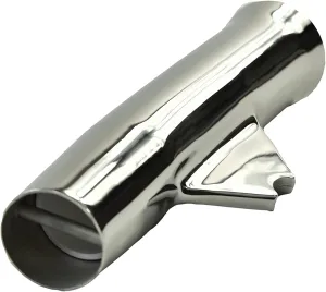 MARINE CITY Flared Weld-On Fishing Rod Holder – 316 Stainless Steel, Corrosion-Resistant I-Beam Design, Easy Installationfor Marines, Boats, Ships, Yachts (Pack of 1)