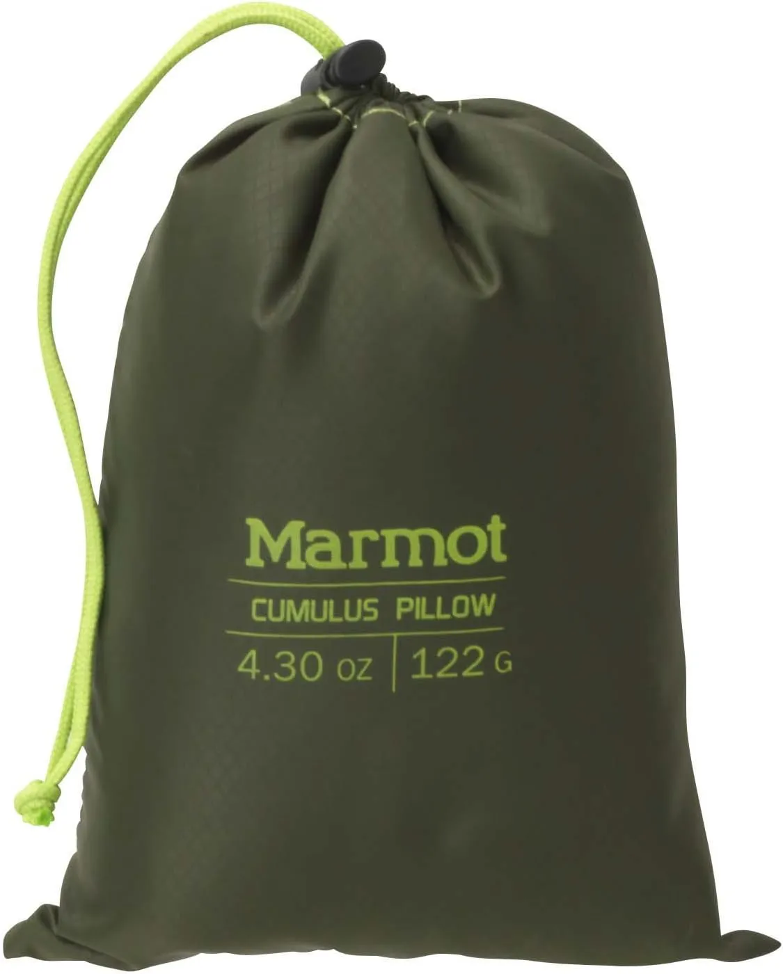 MARMOT Cumulus Inflatable Insulated Camp Pillow for Camping and Backpacking with Removable, Washable Cover and Stuff Sack