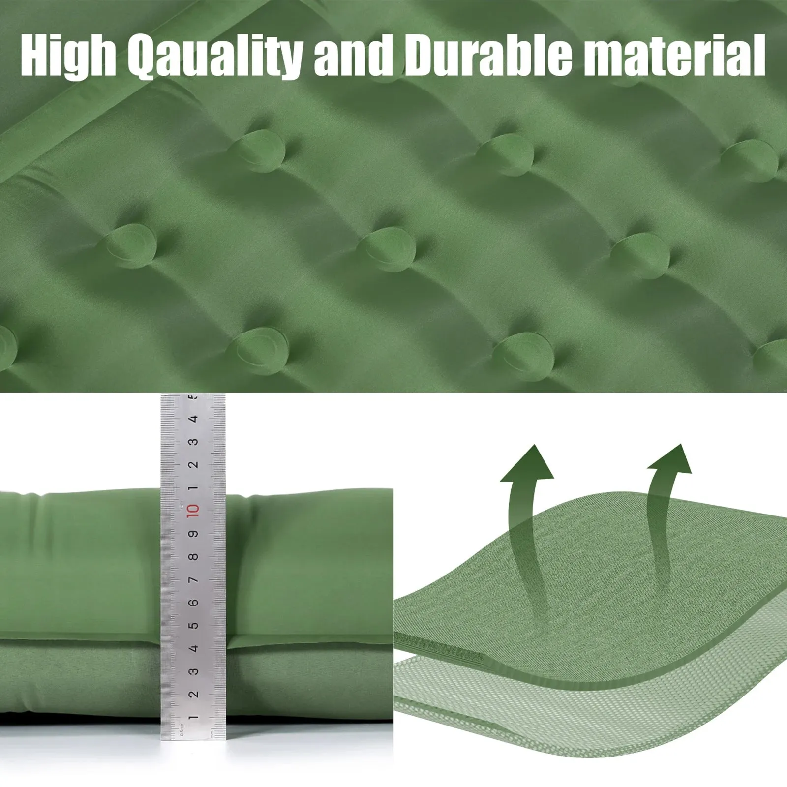 matelas gonflable épais pour camping randonnée et voyage