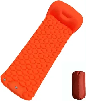 MDybf Sleeping Pad for Camping Camping Mat with Pillow Foot Press Sleeping Pad Waterproof Camping Air Mattresses
