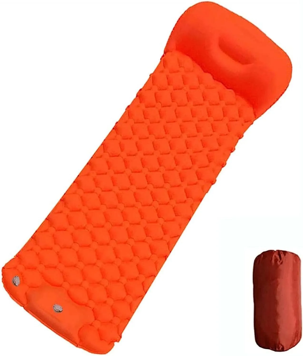 MDybf Sleeping Pad for Camping Camping Mat with Pillow Foot Press Sleeping Pad Waterproof Camping Air Mattresses