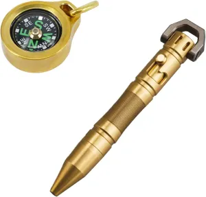 MecArmy Brass Compass and Brass Ppen