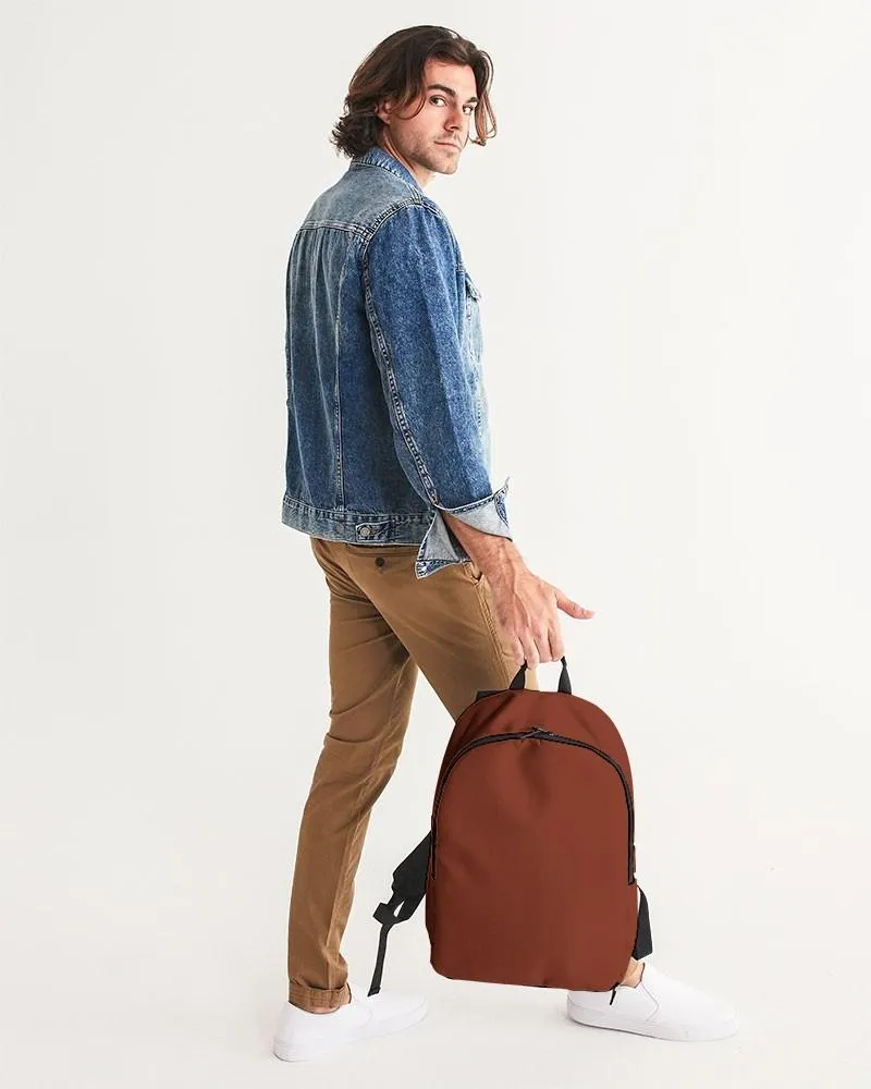 Medium Dark Midtone Red Waterproof Backpack | C0M80Y80K60
