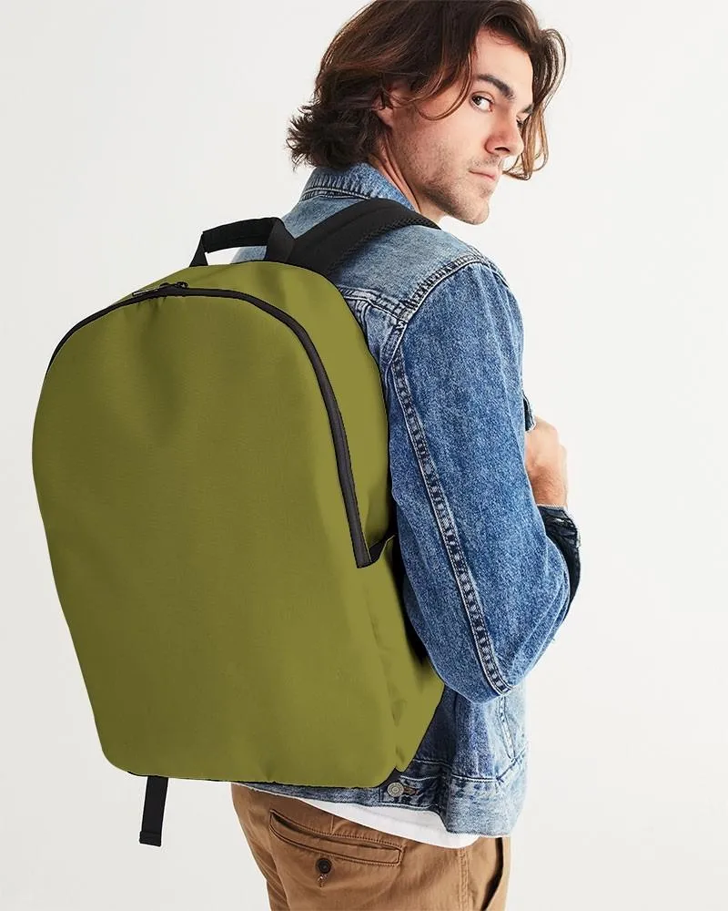 Medium Dark Midtone Yellow Waterproof Backpack | C0M0Y80K60