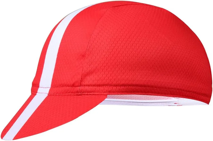Meicynhoger 2-Pack Breathable Bike Cap Under Helmet for Men & Women, Polyester MTB Cycling Caps with Sun Visor