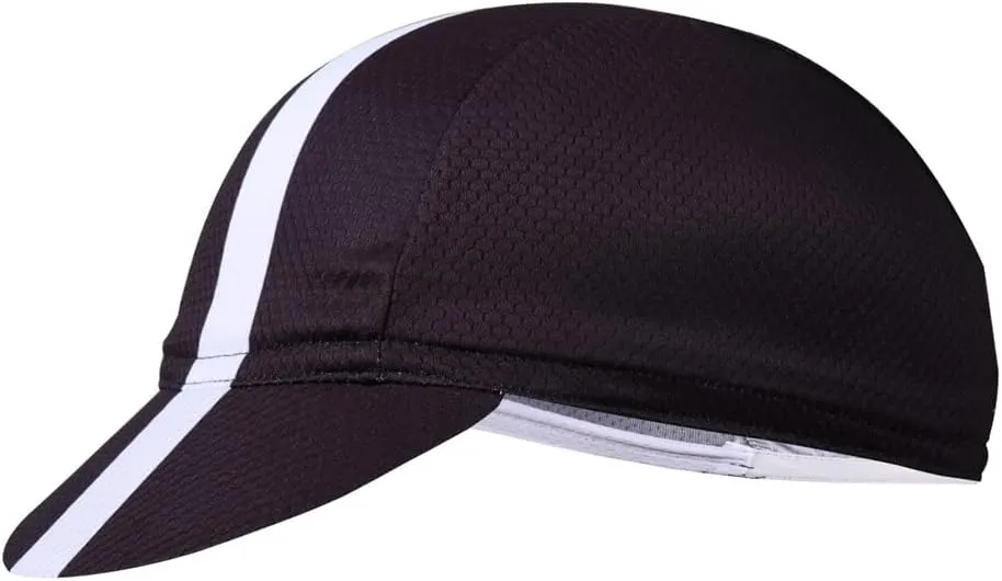 Meicynhoger 2-Pack Breathable Bike Cap Under Helmet for Men & Women, Polyester MTB Cycling Caps with Sun Visor