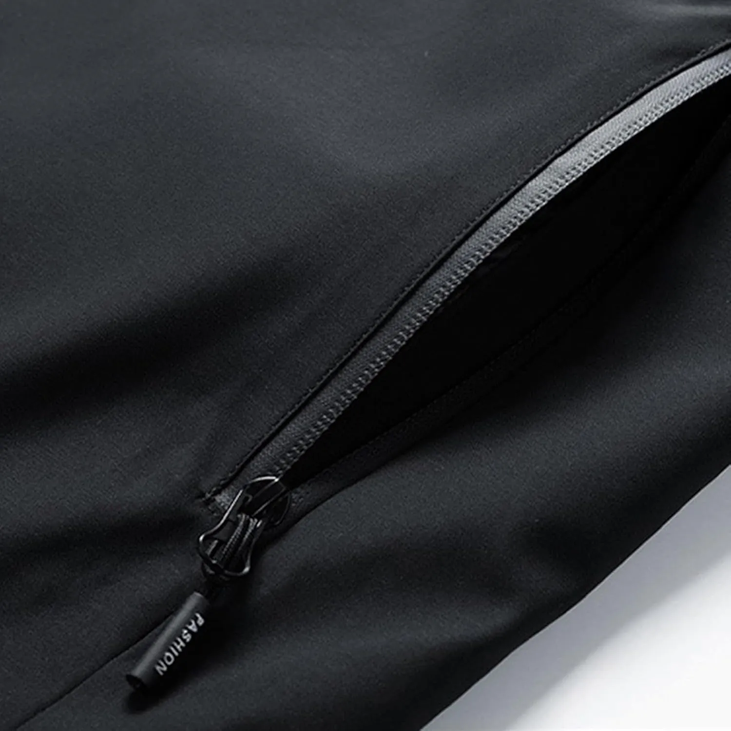 Mens Rain Jacket Waterproof Hooded Lightweight Breathable Raincoat Detachable Coat for Outdoor Cycling Hiking Running