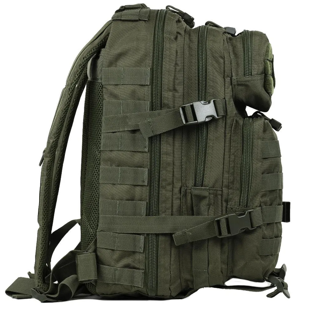 MIL-TEC U.S. Assault Tactical Backpack - 20L Olive Green