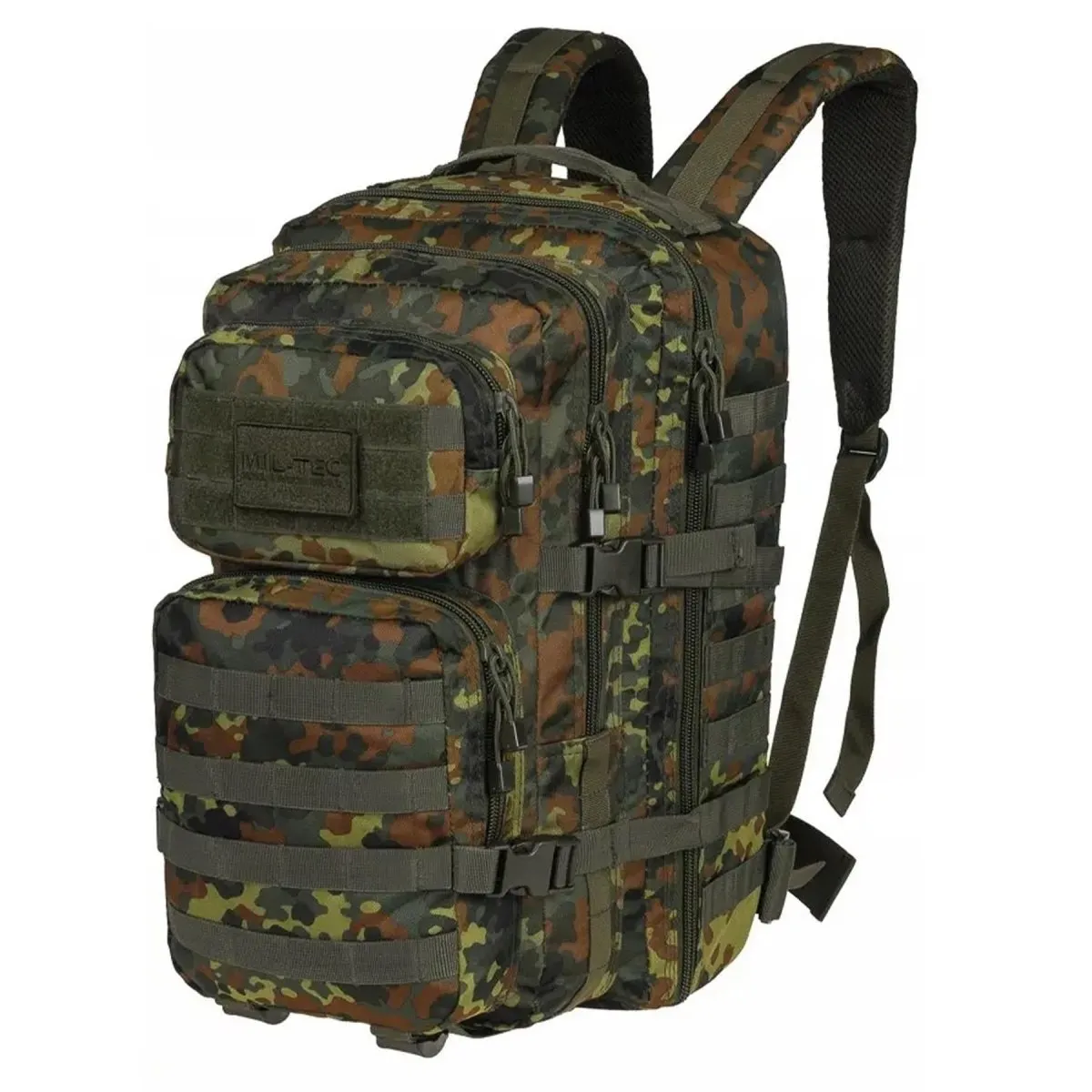 MIL-TEC U.S. Assault trekking rucksack large 36L backpack flecktarn daypack bag