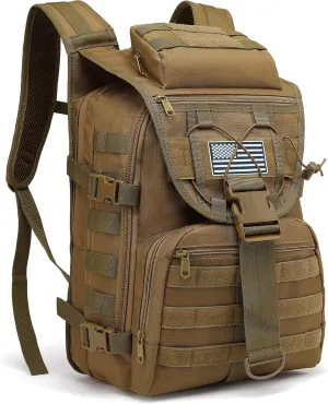 Military Tactical Backpack for Men, Survival Army Backpacks for Camping Hiking Trekking