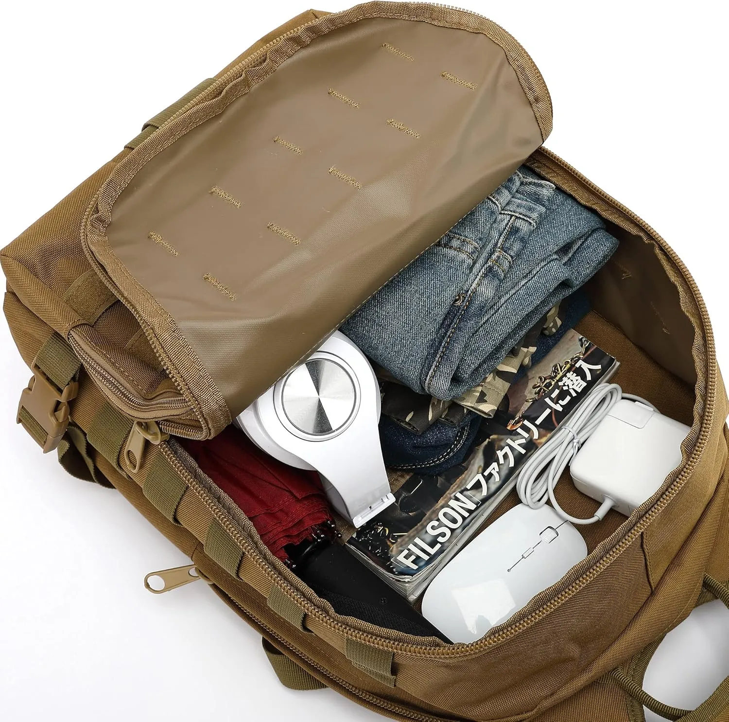 Military Tactical Backpack for Men, Survival Army Backpacks for Camping Hiking Trekking