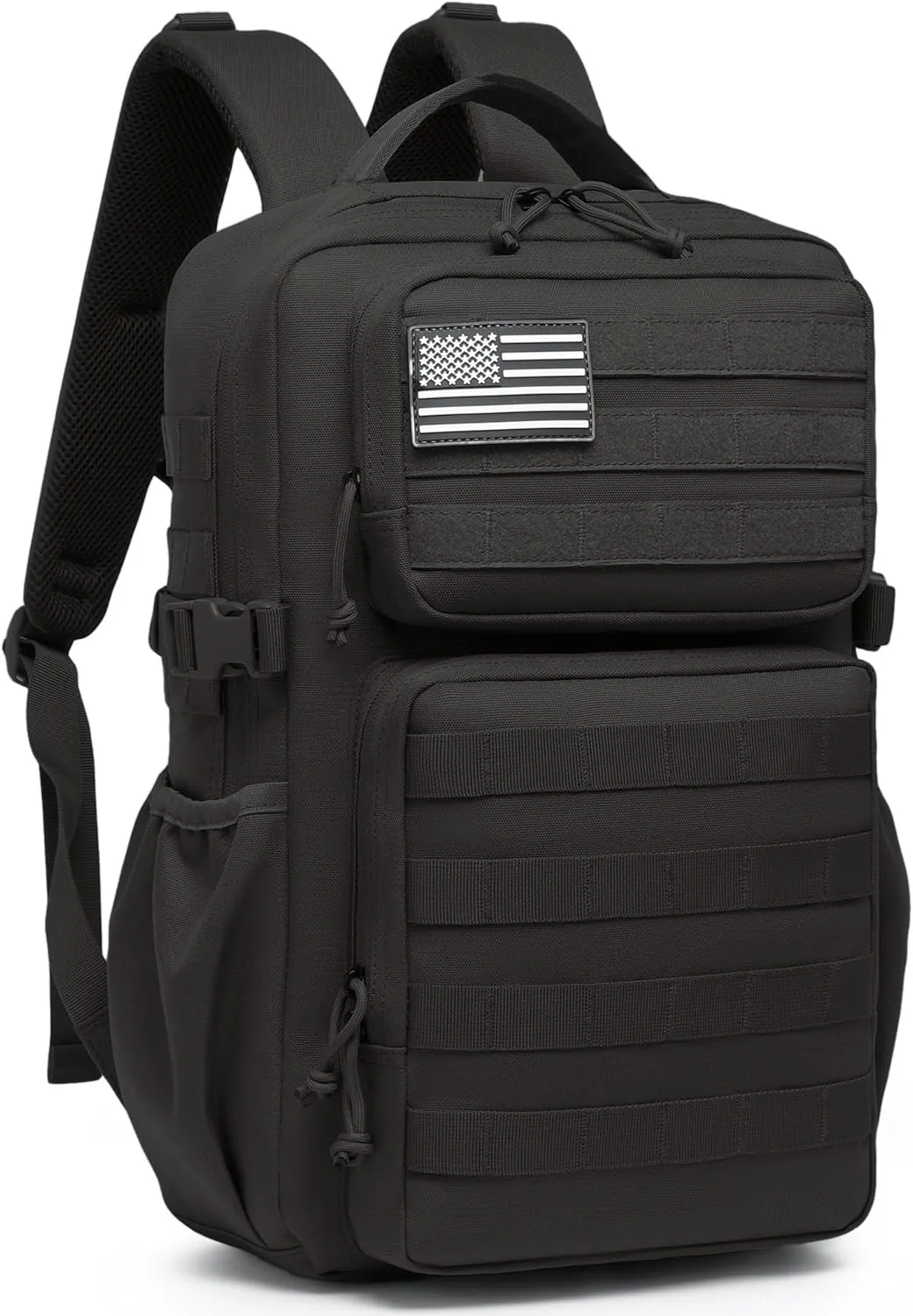 Military Tactical Backpack for Men Waterproof Daypack 3 Day Assault Pack Molle Bag with Water Bottle Holder